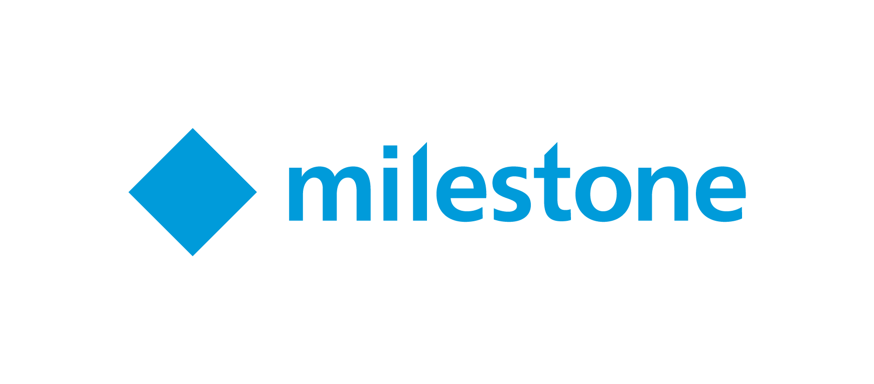 Milestone Logo (Clear Blue)